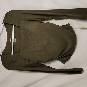 OGL LiteWarm Square Neck Ruched Brami Top